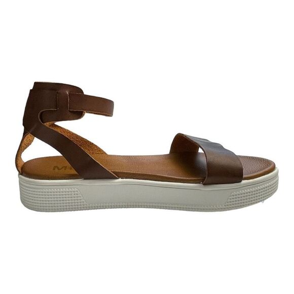MIA KIDS Little Ellen Girl's Cognac Ankle Strap Platform  Sandals Size 5 NEW - Picture 9 of 10